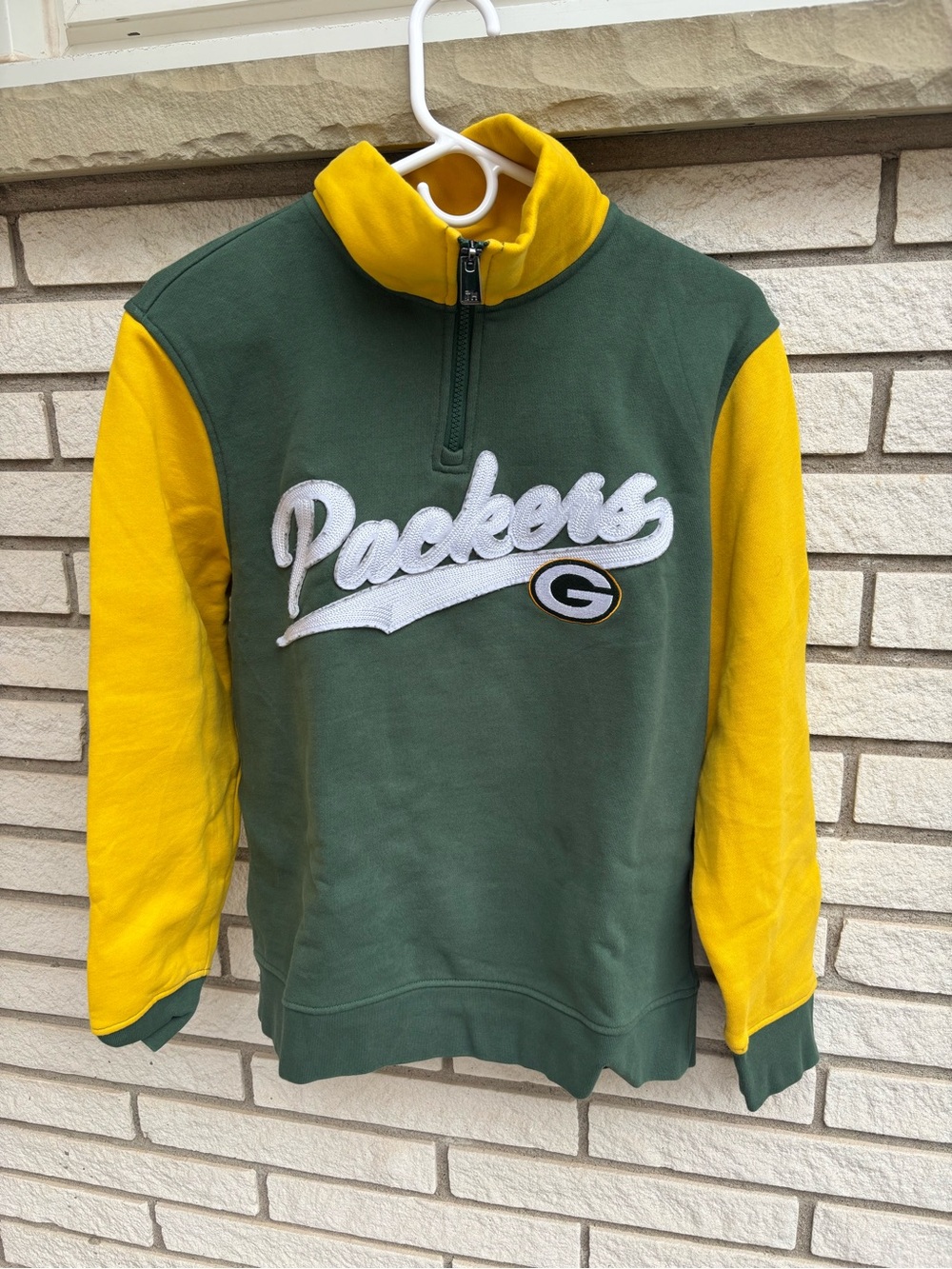 Tommy Hilfiger x NFL Green Bay Packers Quarter-Zip Pullover – Size M